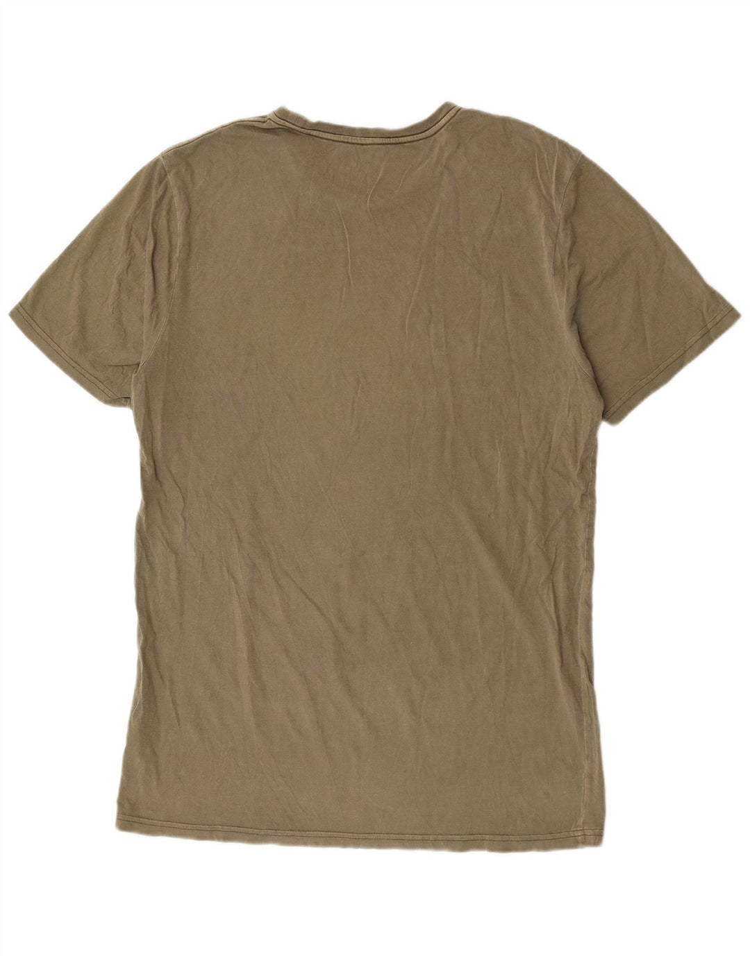 T-shirt męski Volcom, duży, bawełniany khaki