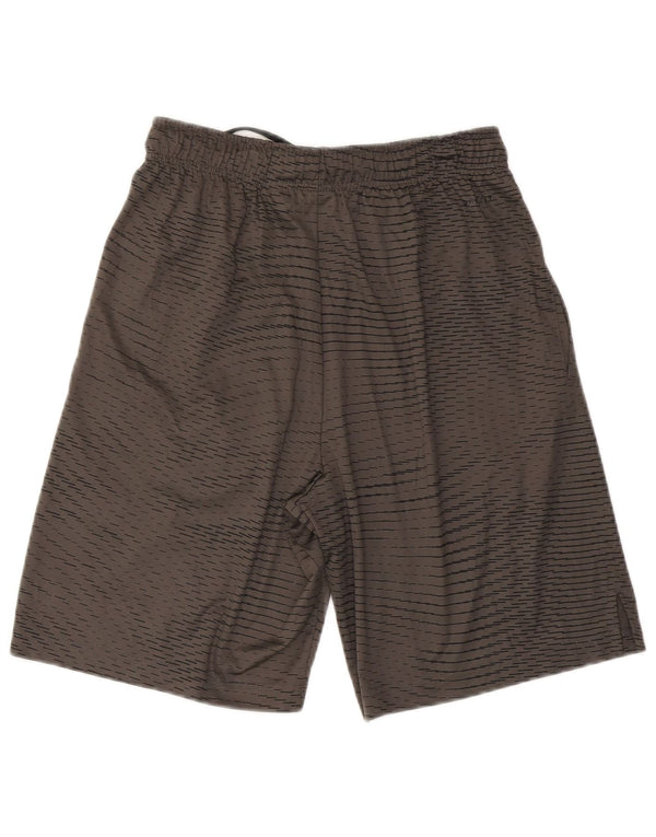 Męskie spodenki sportowe Nike, średnioszary, geometryczny poliester