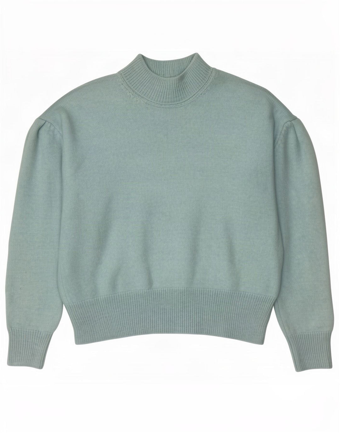 Marks & Spencer Damski sweter z golfem UK 16, duży turkusowy