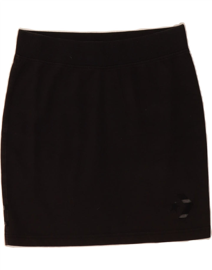 CONVERSE Womens Mini Skirt Medium W30 Black Vintage Converse and Second-Hand Converse from Messina Hembry 
