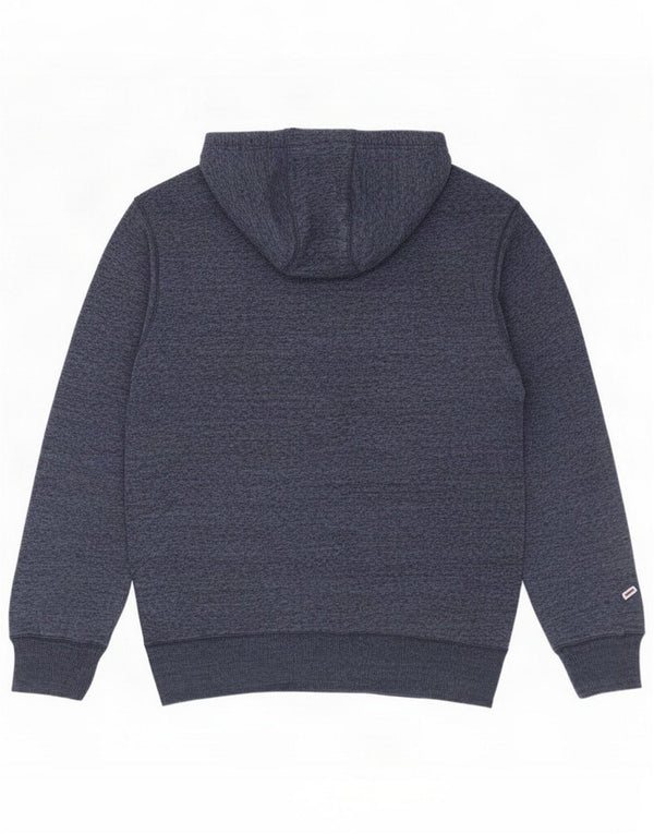 Męski sweter z kapturem Champion Graphic, duży, granatowy, nakrapiany, bawełniany