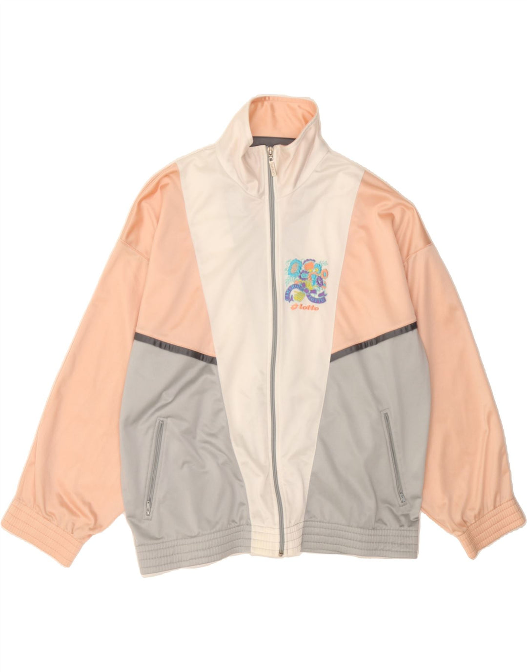 LOTTO Mens Full Tracksuit XL  Multicoloured Floral Polyester Vintage Lotto and Second-Hand Lotto from Messina Hembry 