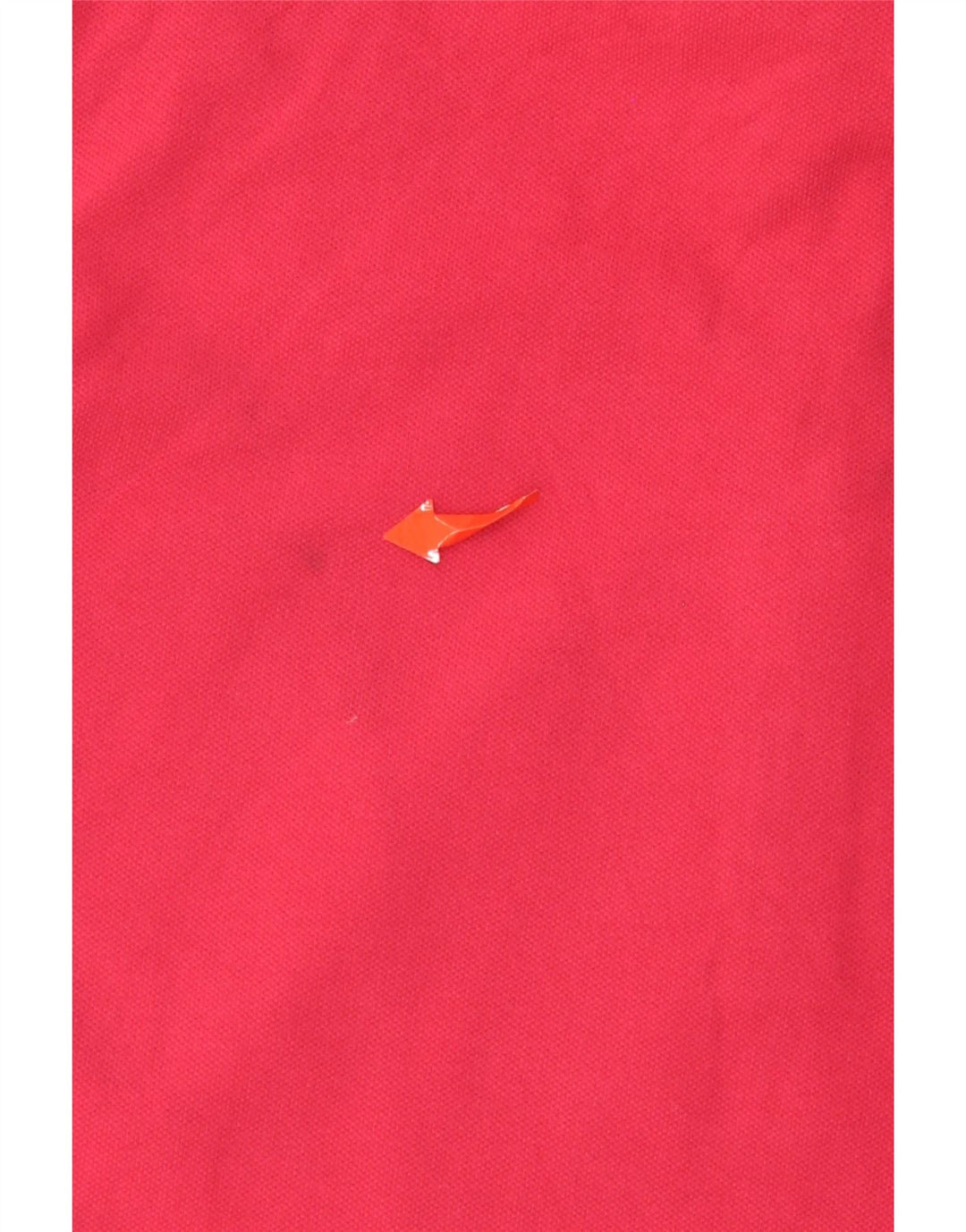 Damska koszulka polo TOMMY HILFIGER o klasycznym kroju UK 12, średnia czerwona bawełna