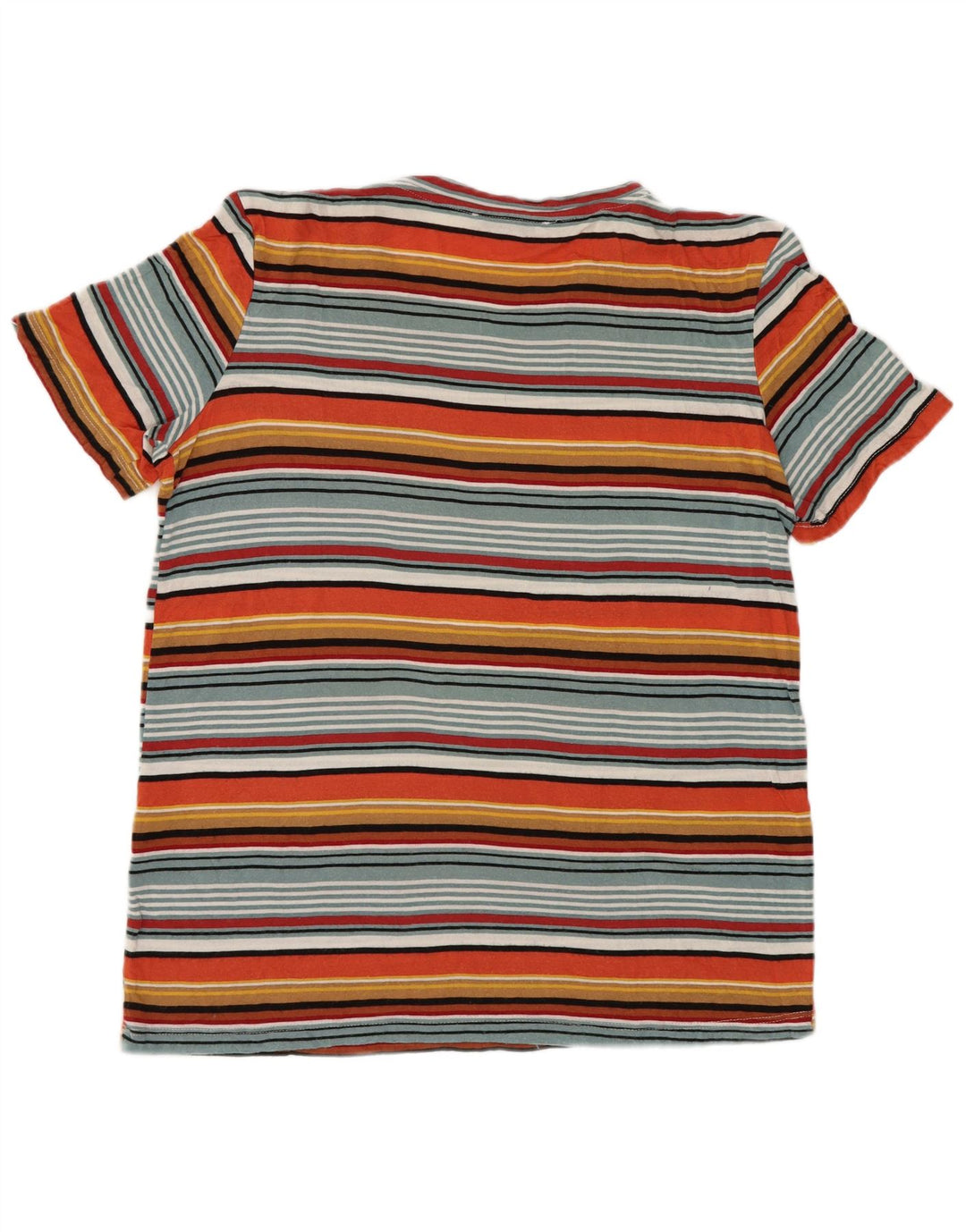 T-shirt damski Zara Top UK 12 Średnie, wielokolorowe paski z wiskozy