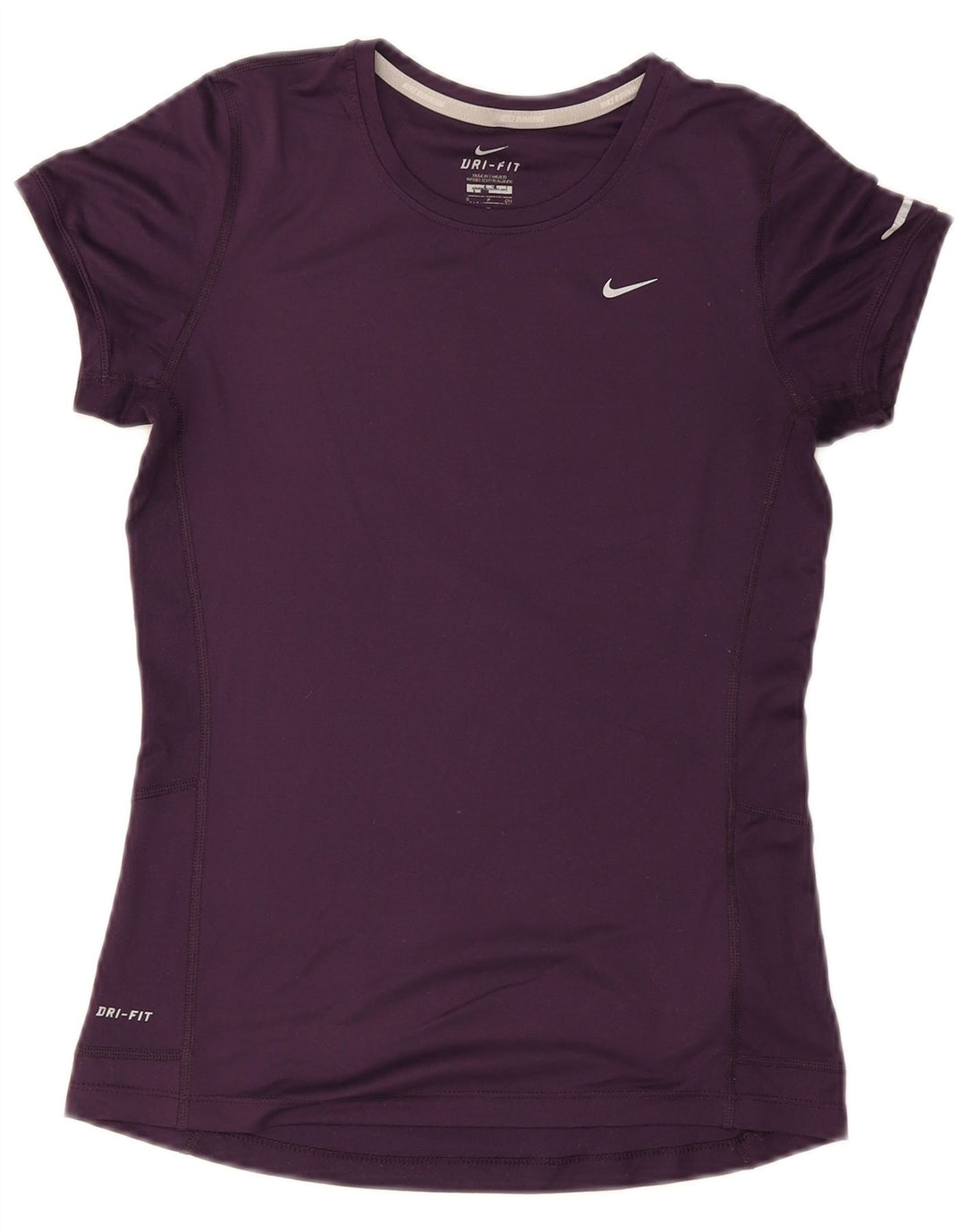 Damska koszulka Nike Dri Fit Top UK 8, mały, fioletowy poliester