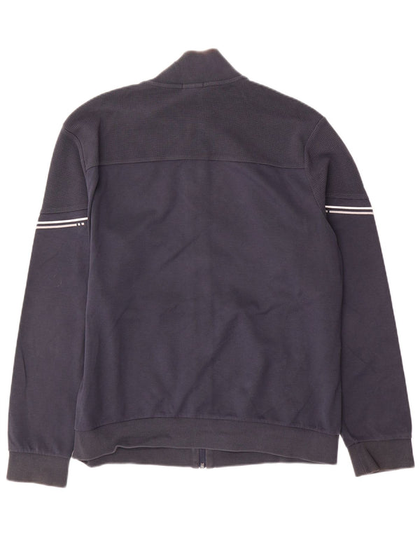 Męska kurtka dresowa Hugo Boss, duża, granatowa, bawełniana