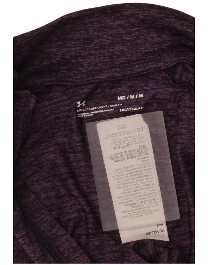 Damski dres Under Armour Heat Gear Pullover Top UK 12, średni fiolet