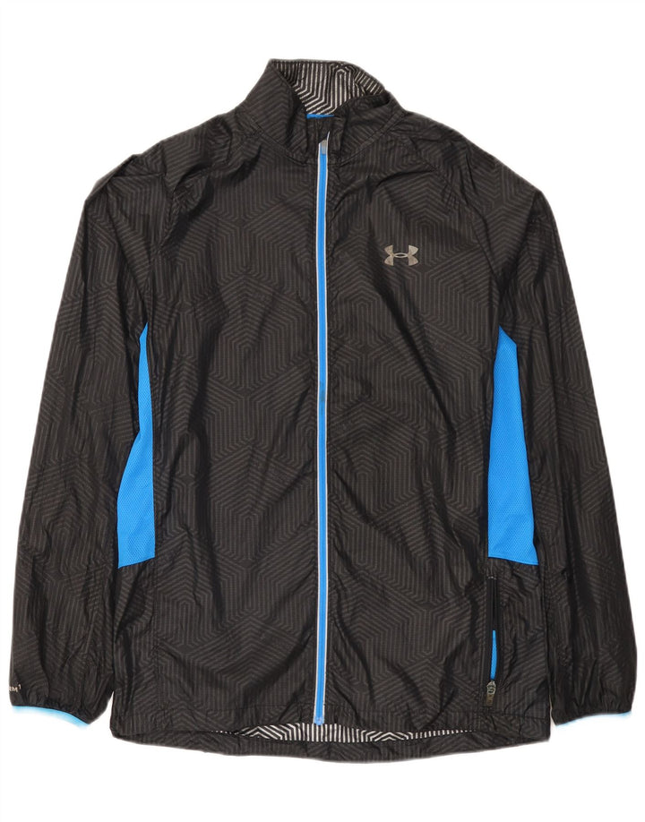Męska kurtka przeciwdeszczowa Under Armour UK 38 Nylon w kolorze średniej czerni