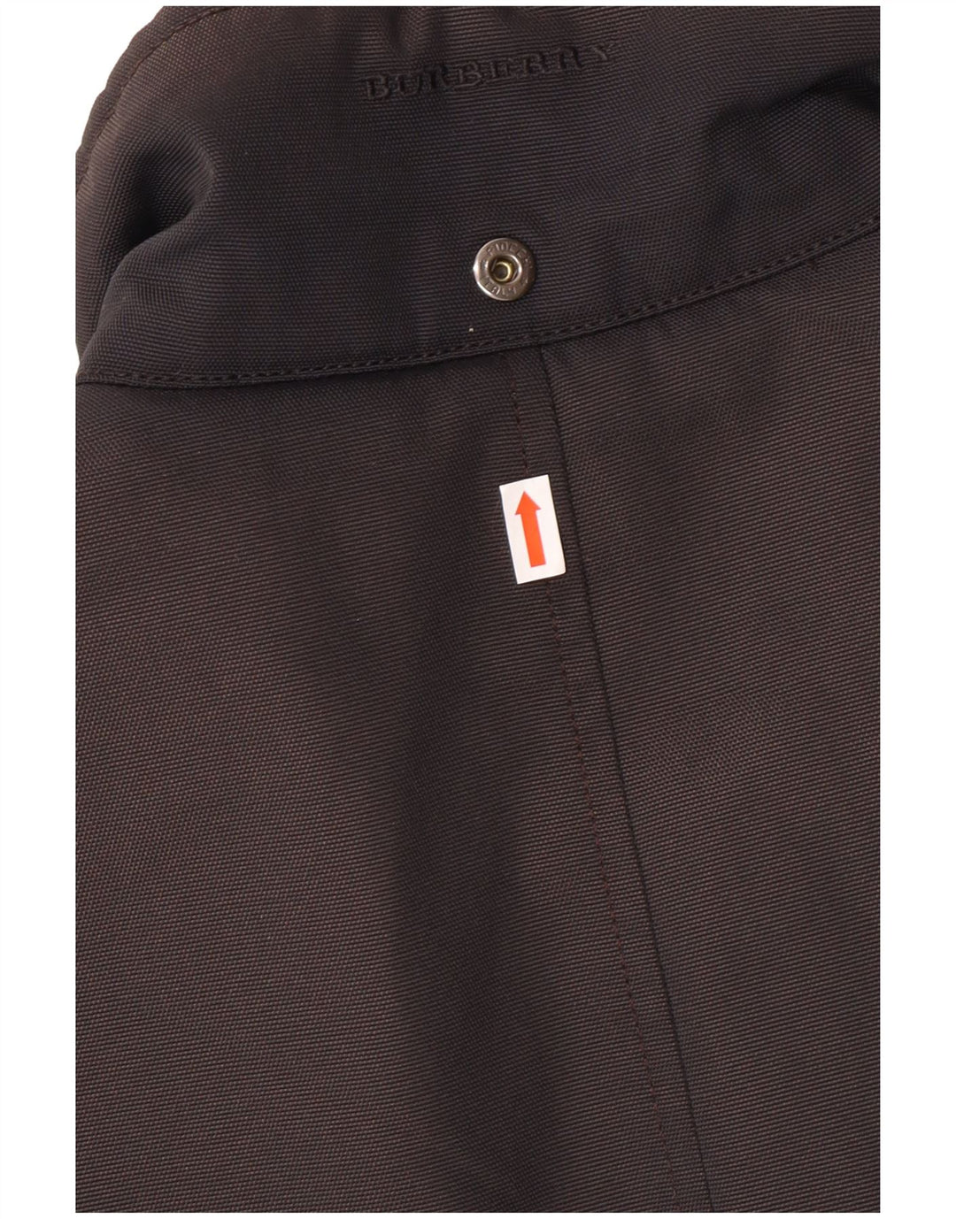 Płaszcz męski BURBERRY UK 40, duży, czarny, klasyczny, poliamidowy