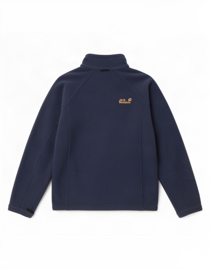 Męska kurtka polarowa Jack Wolfskin z podszewką UK 36/38 Średni granatowy poliester