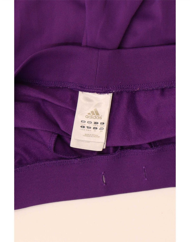 Damskie spodnie dresowe Adidas UK 8/10 Mały fioletowy poliester