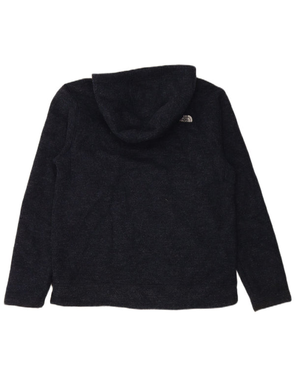 THE NORTH FACE Męski sweter rozpinany z kapturem, duży, granatowy, poliester