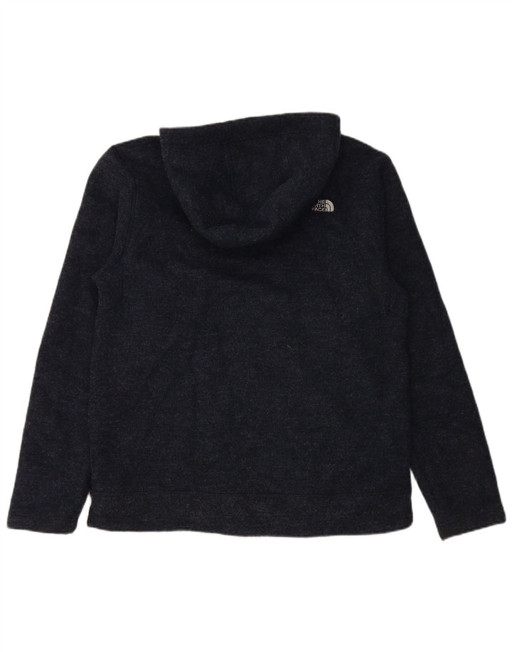 THE NORTH FACE Męski sweter rozpinany z kapturem, duży, granatowy, poliester