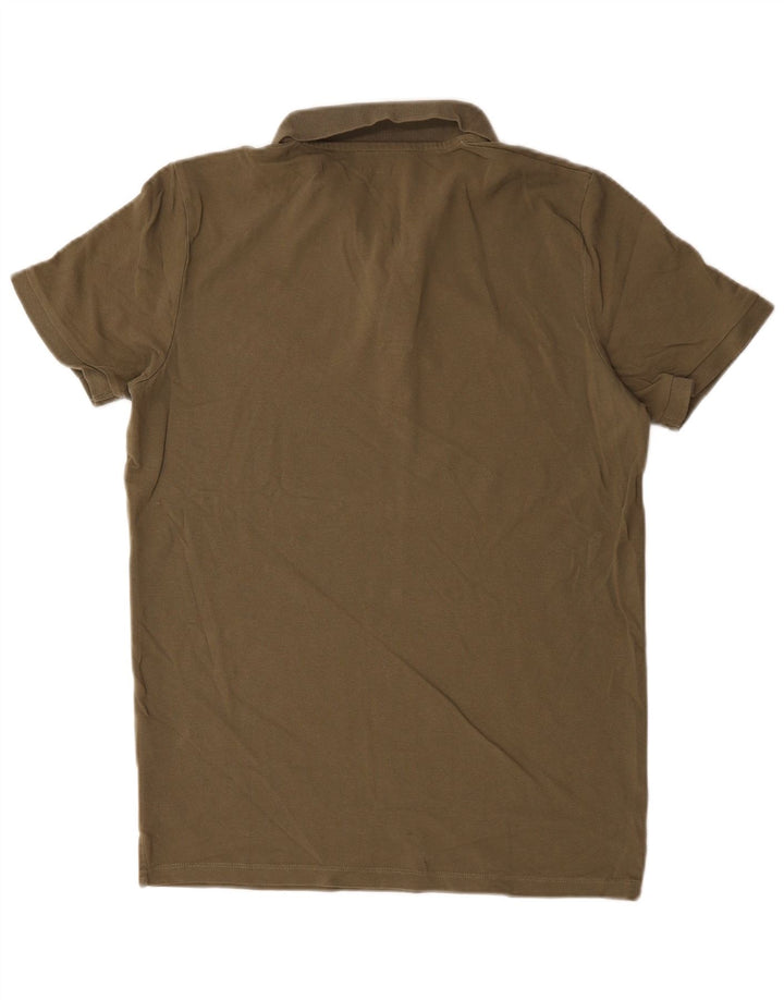 Męska koszulka polo Jack & Jones, duża, bawełniana khaki