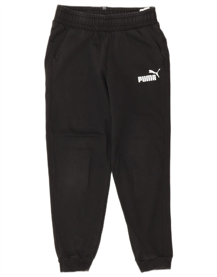 Chłopięce spodnie dresowe Puma Joggers 11-12 lat, czarna bawełna