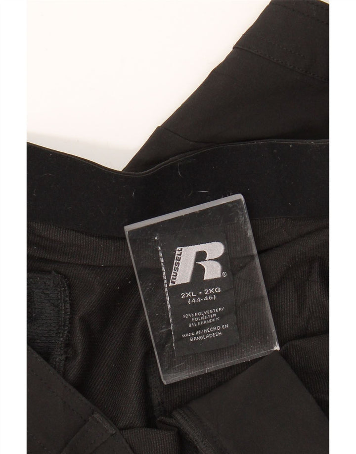 Spodnie damskie RUSSELL ATHLETIC Slim Cargo 2XL W32 L30 Czarny poliester