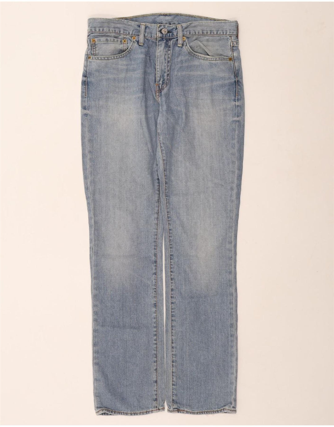 Męskie jeansy LEVI'S 511 Slim W34 L34 Niebieska bawełna
