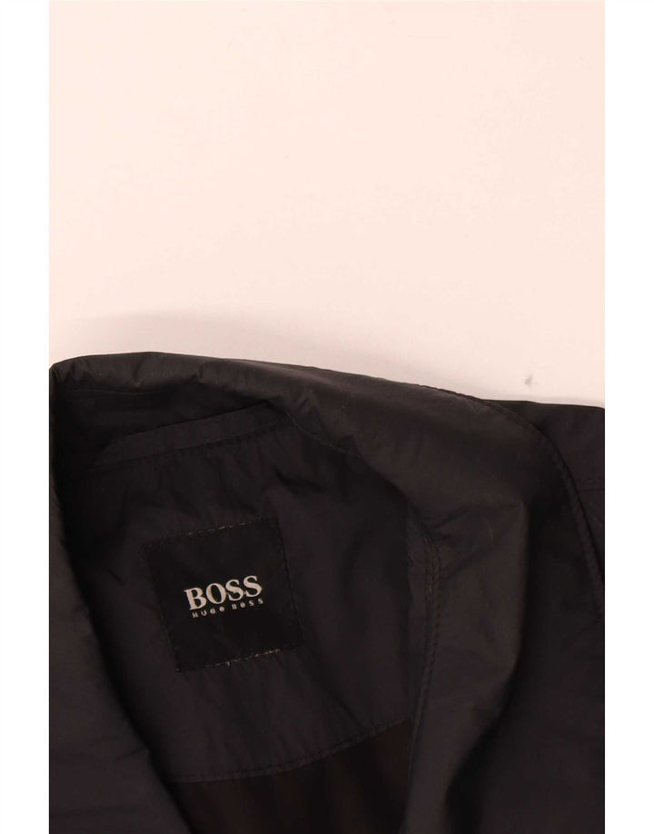Męska kurtka bomberka Hugo Boss UK 38 w kolorze średniej czerni