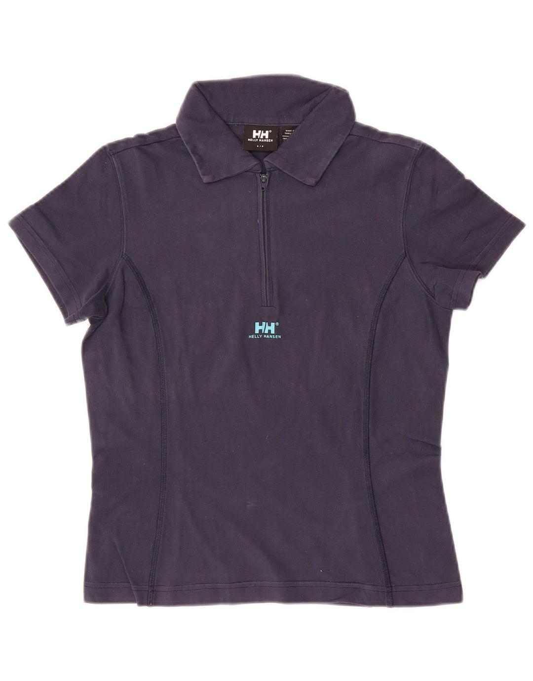 Damska koszulka polo Helly Hansen UK 10, mała, granatowa, bawełniana