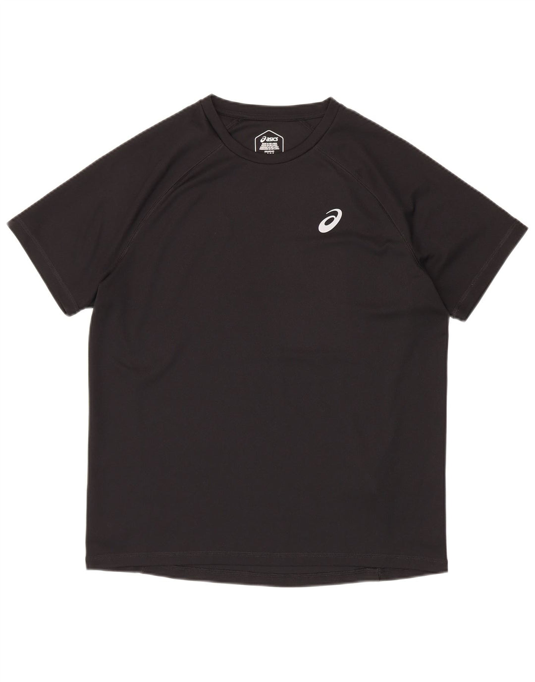 Męski T-shirt Asics, duży, czarny poliester