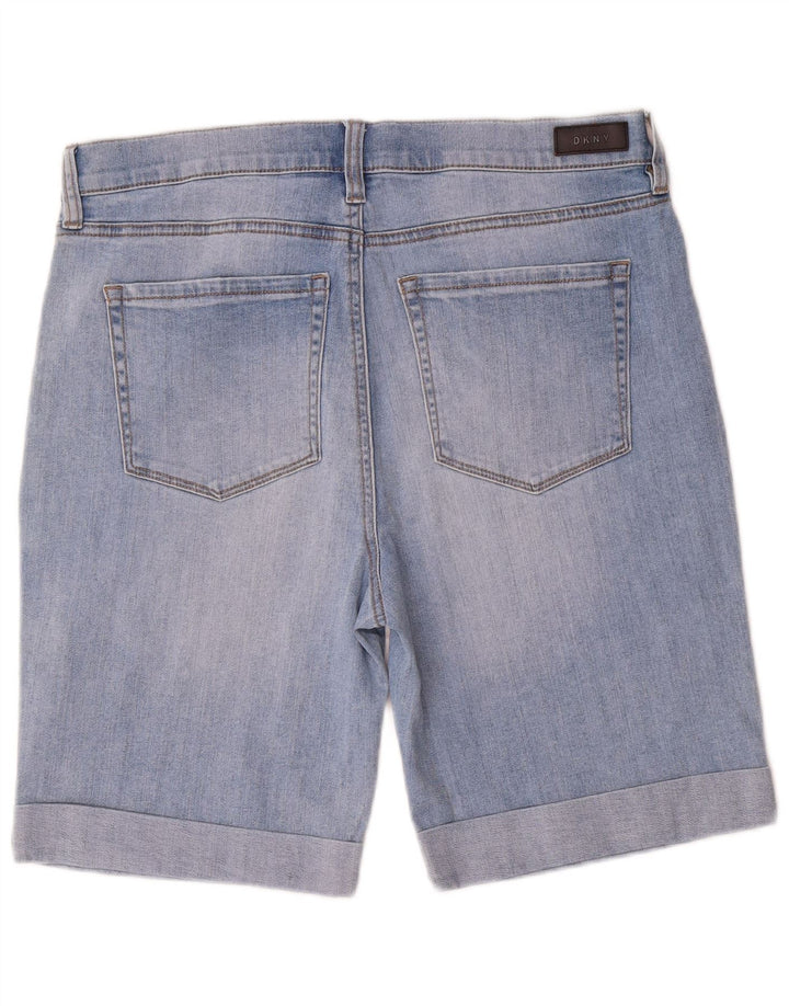 Damskie spodenki jeansowe Dkny US 14 XL W32, niebieska bawełna