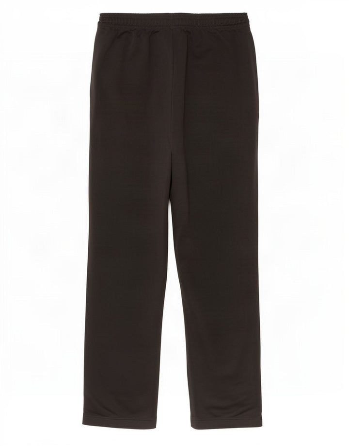 Damskie spodnie dresowe Adidas UK 14, duże, czarne, poliestrowe