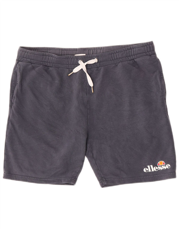 Męskie spodenki sportowe Ellesse, średnie granatowe, bawełniane