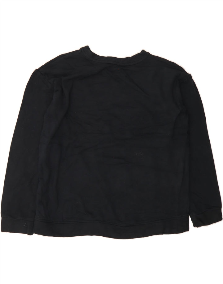 ORVIS Womens Sweatshirt Jumper UK 14 Medium Black Modal Vintage Orvis and Second-Hand Orvis from Messina Hembry 