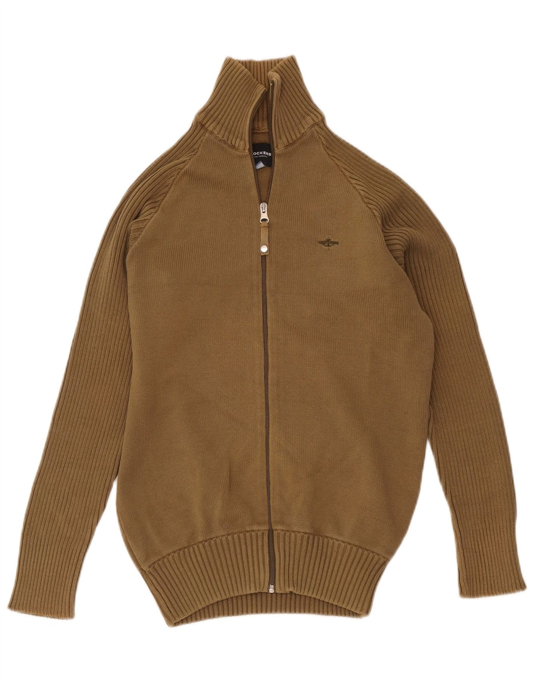 Męski sweter rozpinany Dockers, mały khaki