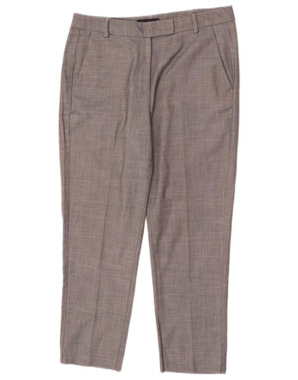 Marks & Spencer Damskie krótkie spodnie garniturowe UK 12 Medium W30 L25 Szare