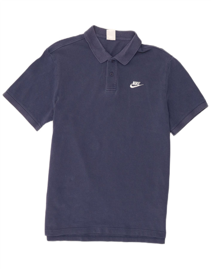 Męska koszulka polo Nike, duża, niebieska, bawełniana