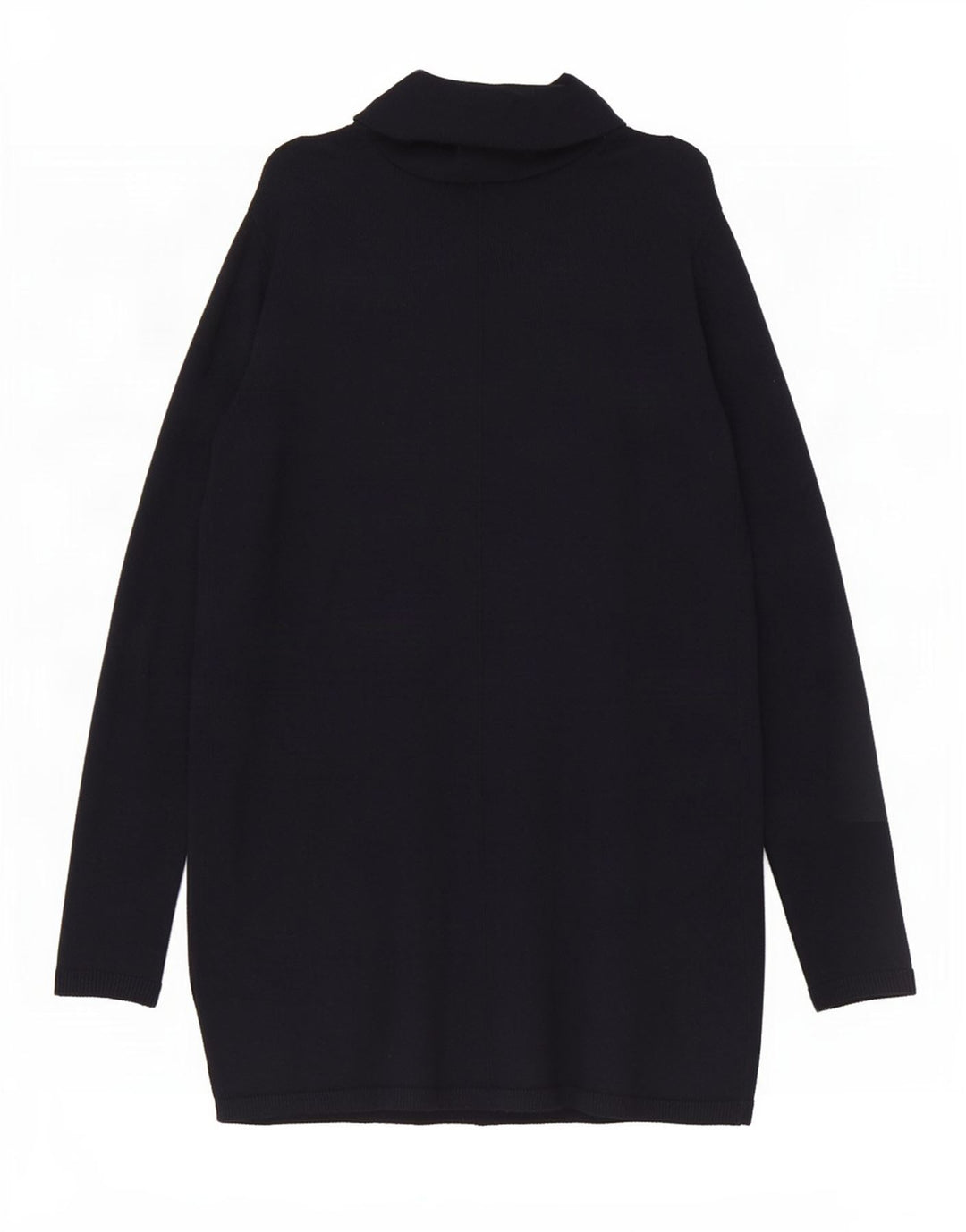 Sweter damski Zara z otwartym kardiganem UK 12, średni granatowy