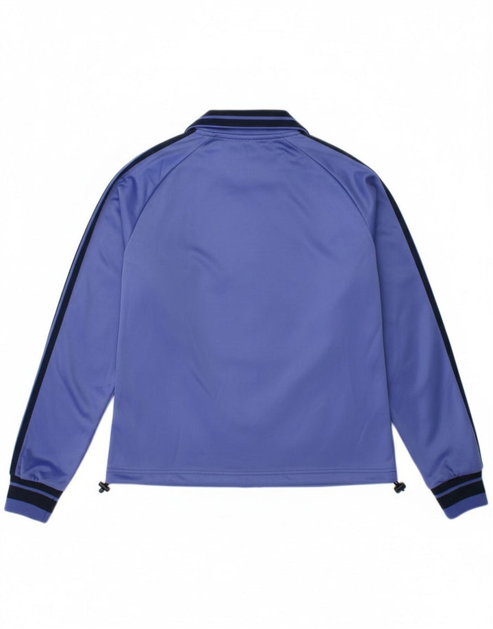 Damska kurtka dresowa Asics UK 12, średni fiolet, poliester