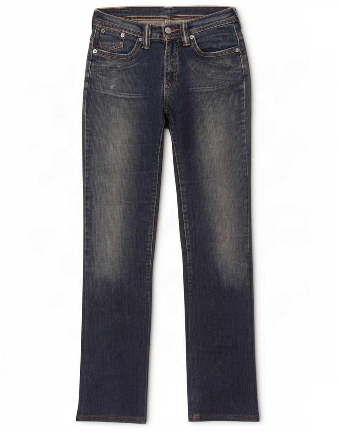 Damskie proste dżinsy Levi's W28 L34 Niebieskie bawełniane