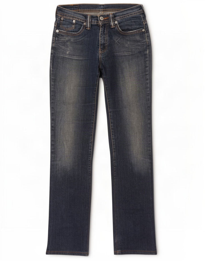 Damskie proste dżinsy Levi's W28 L34 Niebieskie bawełniane