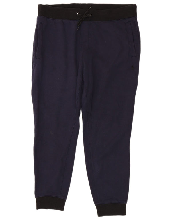Męskie spodnie dresowe Jack Wills Joggers XL, granatowa, bawełniana w bloki kolorów