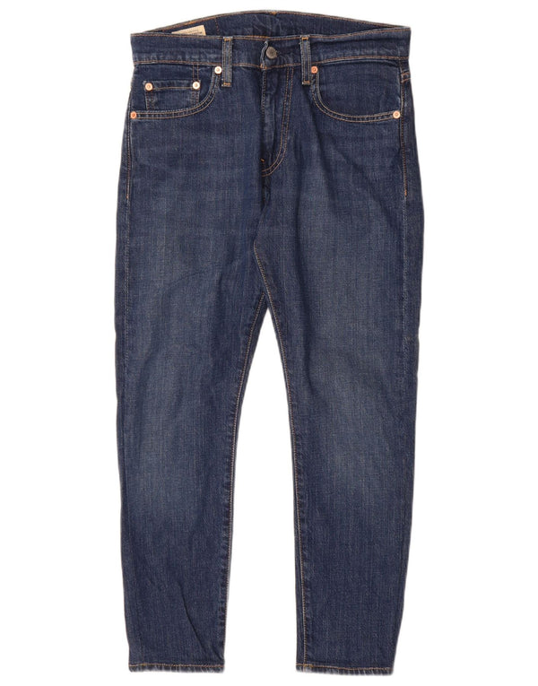 Damskie jeansy Levi's 512 Slim Tapered W29 L28 Granatowa bawełna