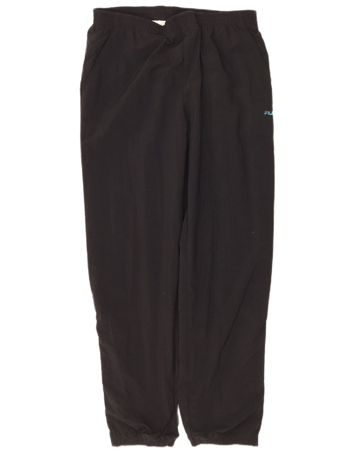 Męskie spodnie dresowe Fila Joggers IT 54 XL Czarny poliester