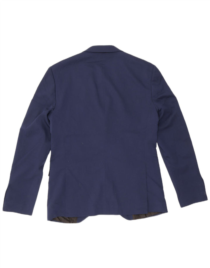Męska marynarka Jack & Jones zapinana na 2 guziki, super wąska marynarka IT 50, duża, granatowa