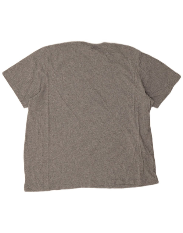 Adidas Męska koszulka Top 2XL Szara bawełna