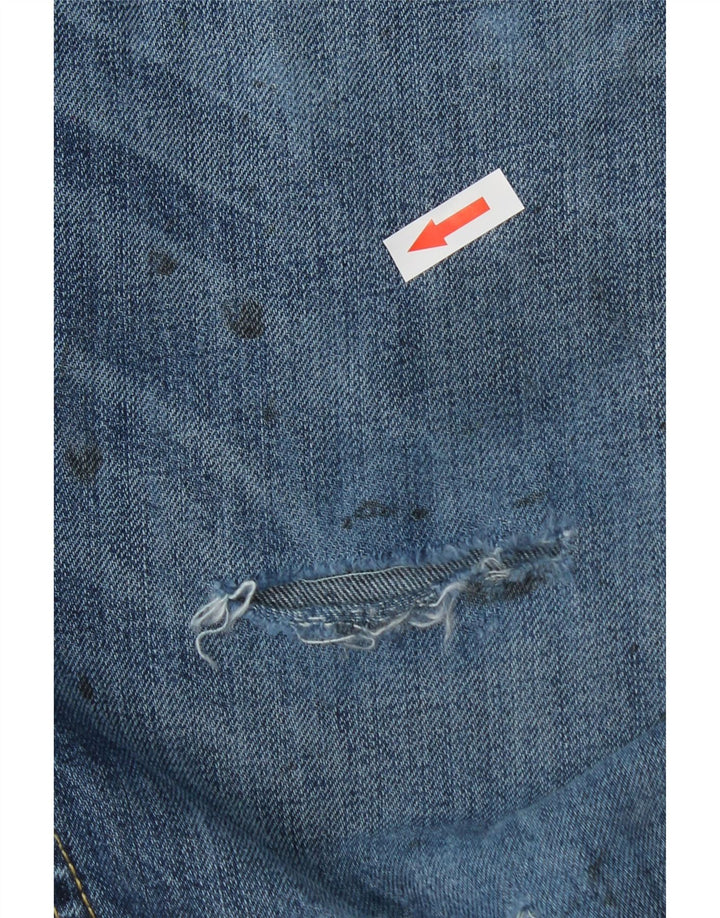 Męskie jeansy Levi's 511 w trudnej sytuacji W34 L34 Niebieska bawełna