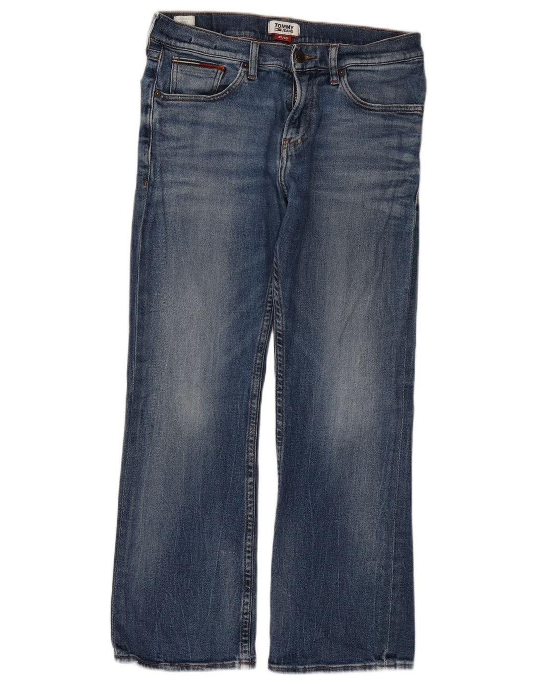 Męskie jeansy Bootcut TOMMY HILFIGER W32 L30 Niebieskie, bawełniane
