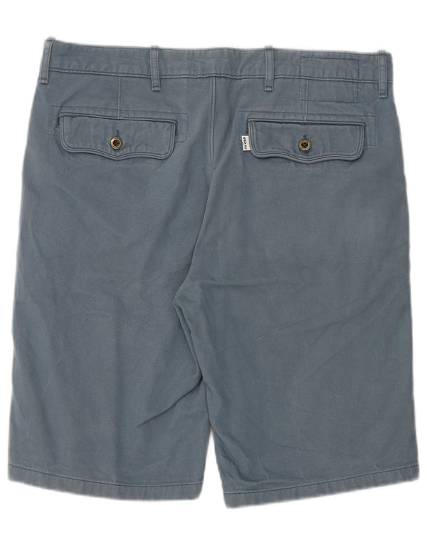Męskie spodenki chino Levi's W34, duże, niebieskie, bawełniane