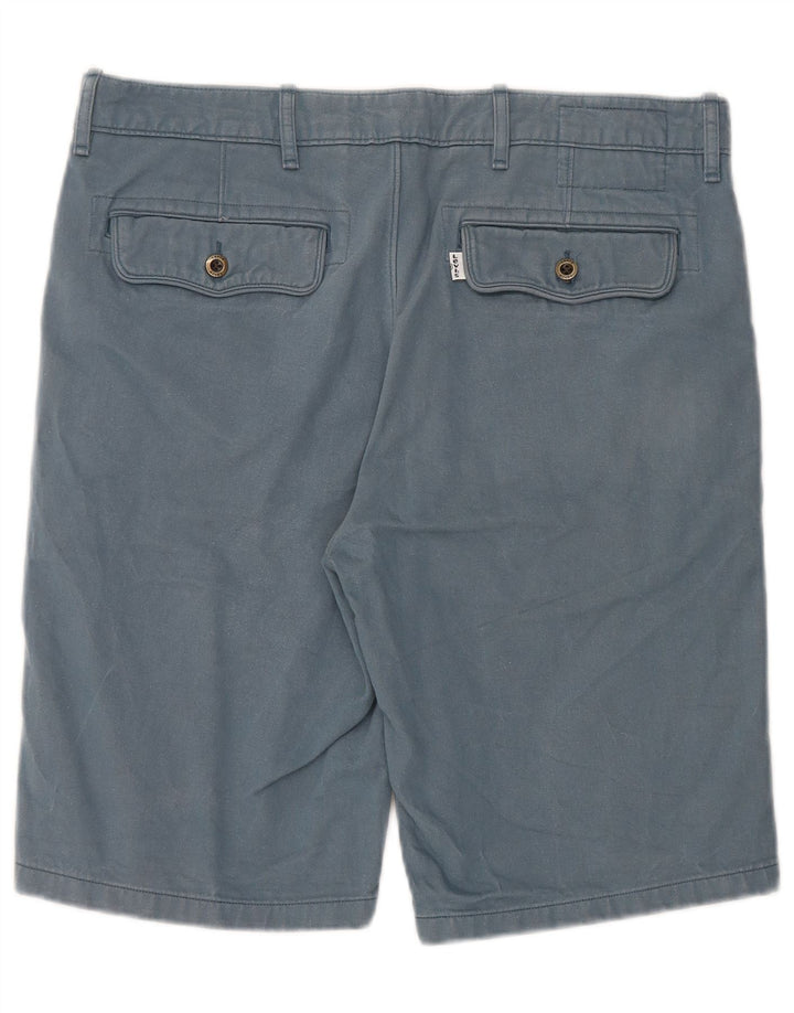 Męskie spodenki chino Levi's W34, duże, niebieskie, bawełniane