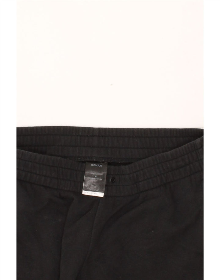 ADIDAS Mens Graphic Tracksuit Trousers Joggers Medium  Black Cotton Vintage Adidas and Second-Hand Adidas from Messina Hembry 