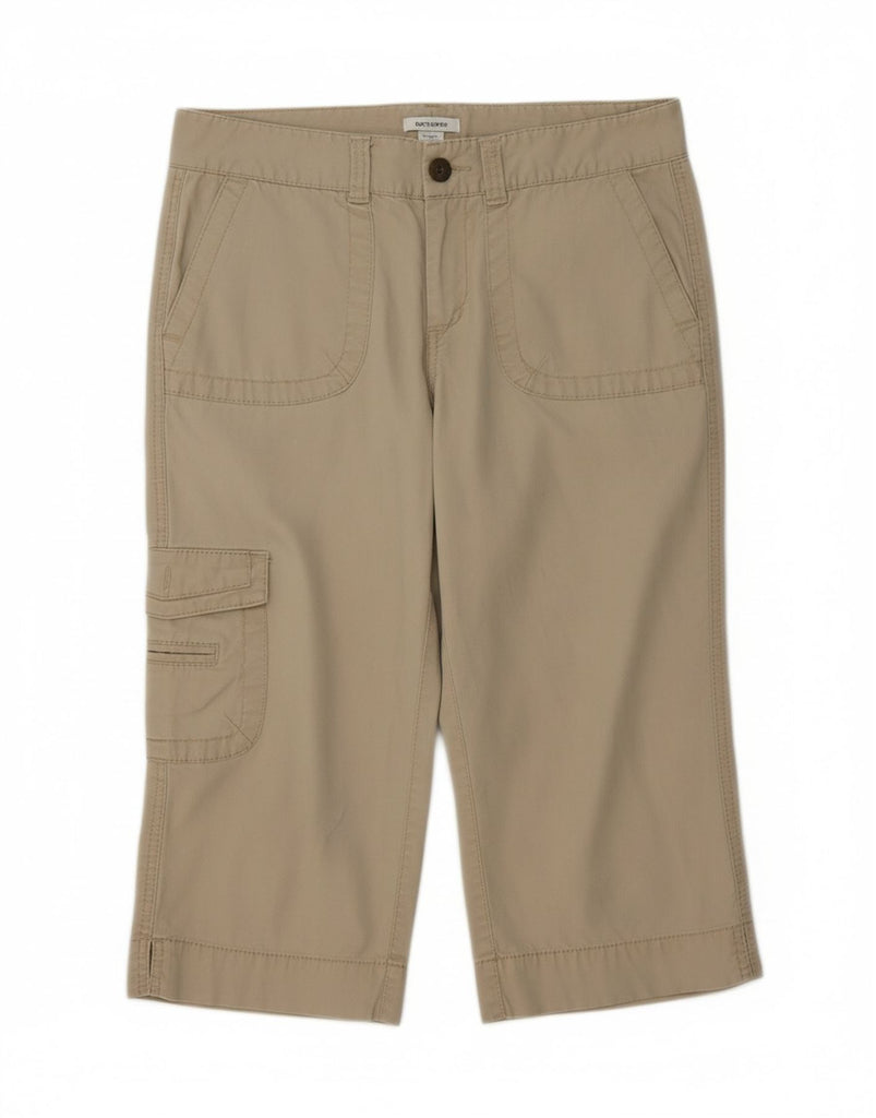 DOCKERS Womens Curvy Mid Rise Cargo Capri Trousers Medium W30 L18  Beige Vintage Dockers and Second-Hand Dockers from Messina Hembry 