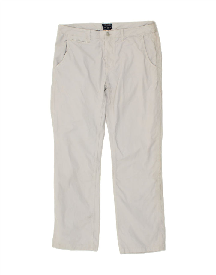WOOLRICH Mens Straight Chino Trousers W38 L33  Grey Cotton Vintage Woolrich and Second-Hand Woolrich from Messina Hembry 