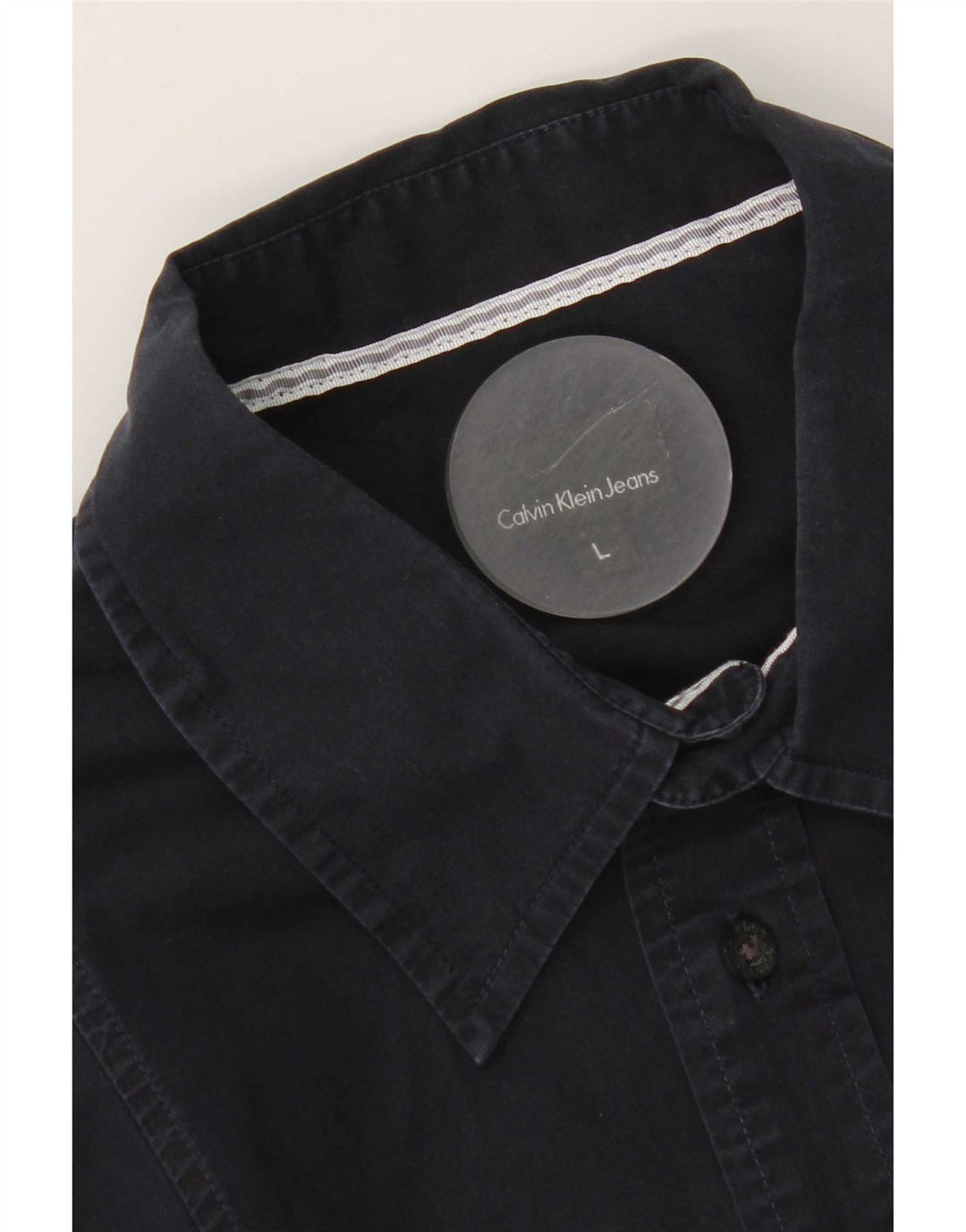 Koszula męska Calvin Klein Jeans, duża, granatowa