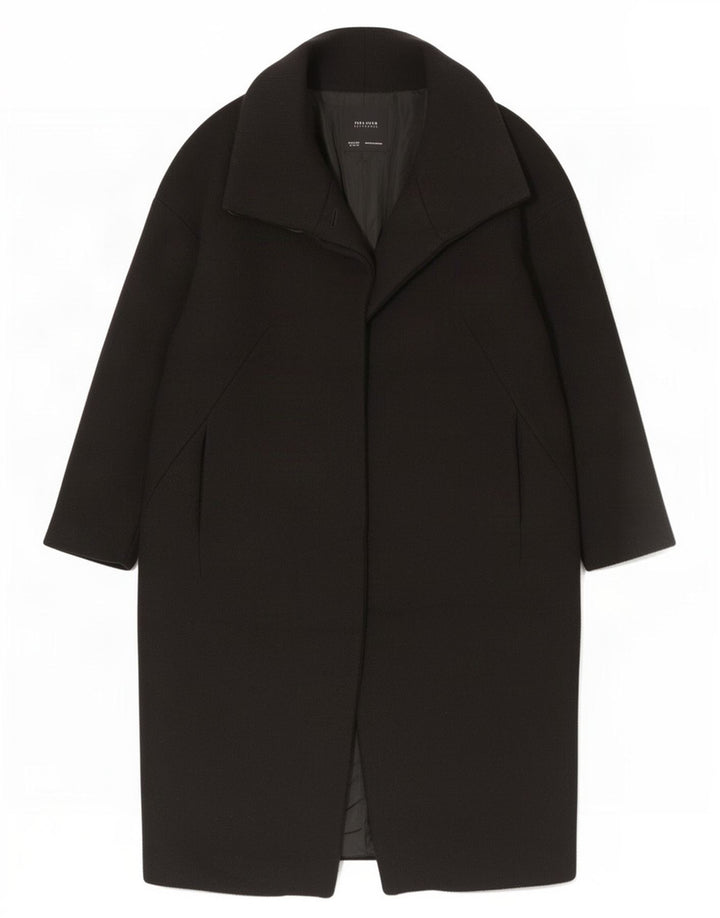 Damski płaszcz oversize Zara UK 6 XS, czarny