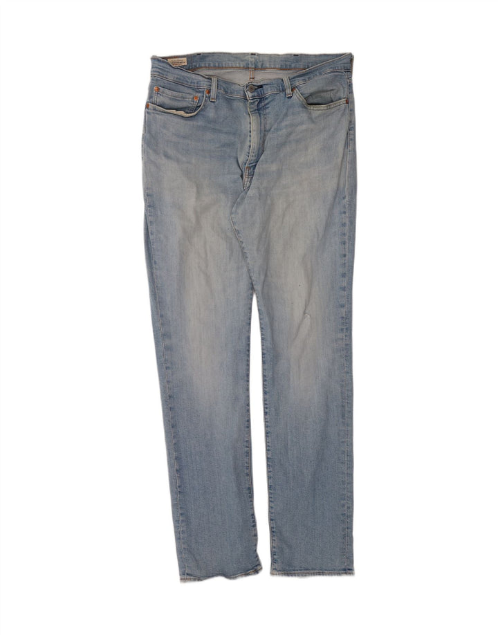 LEVI'S Mens 511 Slim Jeans W36 L34 Blue Cotton